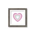 Picture of Heart Rainbow II _GroupedProduct_Square_Mini_ _GroupedProduct_Square_Framed_Matted_