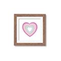 Picture of Heart Rainbow II _GroupedProduct_Square_Mini_ _GroupedProduct_Square_Framed_Matted_