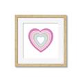 Picture of Heart Rainbow II _GroupedProduct_Square_Mini_ _GroupedProduct_Square_Framed_Matted_