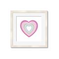 Picture of Heart Rainbow II _GroupedProduct_Square_Mini_ _GroupedProduct_Square_Framed_Matted_