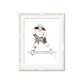 Picture of Hockey Boys I _GroupedProduct_Rectangle_Portrait_Mini_ _GroupedProduct_Rectangle_Portrait_Framed_Matted_