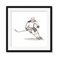 Picture of Hockey Boys III  _GroupedProduct_Square_Mini_ _GroupedProduct_Square_Framed_Matted_