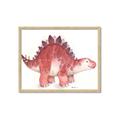 Picture of Red Dino _GroupedProduct_Rectangle_Landscape_Mini_ _GroupedProduct_Rectangle_Landscape_Framed_Matted_
