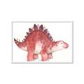 Picture of Red Dino _GroupedProduct_Rectangle_Landscape_Mini_ _GroupedProduct_Rectangle_Landscape_Framed_Matted_