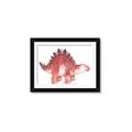 Picture of Red Dino _GroupedProduct_Rectangle_Landscape_Mini_ _GroupedProduct_Rectangle_Landscape_Framed_Matted_