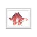 Picture of Red Dino _GroupedProduct_Rectangle_Landscape_Mini_ _GroupedProduct_Rectangle_Landscape_Framed_Matted_