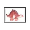 Picture of Red Dino _GroupedProduct_Rectangle_Landscape_Mini_ _GroupedProduct_Rectangle_Landscape_Framed_Matted_