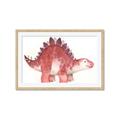 Picture of Red Dino _GroupedProduct_Rectangle_Landscape_Mini_ _GroupedProduct_Rectangle_Landscape_Framed_Matted_