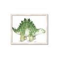 Picture of Bright Green Dino _GroupedProduct_Rectangle_Landscape_Mini_ _GroupedProduct_Rectangle_Landscape_Framed_Matted_