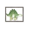 Picture of Bright Green Dino _GroupedProduct_Rectangle_Landscape_Mini_ _GroupedProduct_Rectangle_Landscape_Framed_Matted_