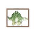 Picture of Bright Green Dino _GroupedProduct_Rectangle_Landscape_Mini_ _GroupedProduct_Rectangle_Landscape_Framed_Matted_