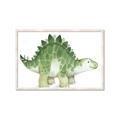 Picture of Bright Green Dino _GroupedProduct_Rectangle_Landscape_Mini_ _GroupedProduct_Rectangle_Landscape_Framed_Matted_