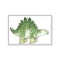 Picture of Bright Green Dino _GroupedProduct_Rectangle_Landscape_Mini_ _GroupedProduct_Rectangle_Landscape_Framed_Matted_