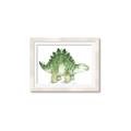 Picture of Bright Green Dino _GroupedProduct_Rectangle_Landscape_Mini_ _GroupedProduct_Rectangle_Landscape_Framed_Matted_