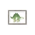Picture of Bright Green Dino _GroupedProduct_Rectangle_Landscape_Mini_ _GroupedProduct_Rectangle_Landscape_Framed_Matted_
