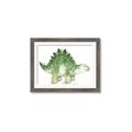 Picture of Bright Green Dino _GroupedProduct_Rectangle_Landscape_Mini_ _GroupedProduct_Rectangle_Landscape_Framed_Matted_