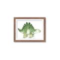 Picture of Bright Green Dino _GroupedProduct_Rectangle_Landscape_Mini_ _GroupedProduct_Rectangle_Landscape_Framed_Matted_