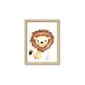 Picture of Nursery Lion _GroupedProduct_Rectangle_Portrait_Mini_ _GroupedProduct_Rectangle_Portrait_Framed_Matted_