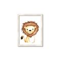 Picture of Nursery Lion _GroupedProduct_Rectangle_Portrait_Mini_ _GroupedProduct_Rectangle_Portrait_Framed_Matted_