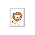 Picture of Nursery Lion _GroupedProduct_Rectangle_Portrait_Mini_ _GroupedProduct_Rectangle_Portrait_Framed_Matted_