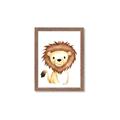 Picture of Nursery Lion _GroupedProduct_Rectangle_Portrait_Mini_ _GroupedProduct_Rectangle_Portrait_Framed_Matted_