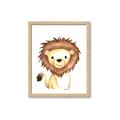 Picture of Nursery Lion _GroupedProduct_Rectangle_Portrait_Mini_ _GroupedProduct_Rectangle_Portrait_Framed_Matted_