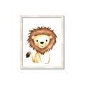 Picture of Nursery Lion _GroupedProduct_Rectangle_Portrait_Mini_ _GroupedProduct_Rectangle_Portrait_Framed_Matted_