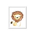 Picture of Nursery Lion _GroupedProduct_Rectangle_Portrait_Mini_ _GroupedProduct_Rectangle_Portrait_Framed_Matted_