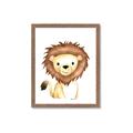 Picture of Nursery Lion _GroupedProduct_Rectangle_Portrait_Mini_ _GroupedProduct_Rectangle_Portrait_Framed_Matted_