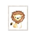 Picture of Nursery Lion _GroupedProduct_Rectangle_Portrait_Mini_ _GroupedProduct_Rectangle_Portrait_Framed_Matted_