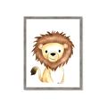 Picture of Nursery Lion _GroupedProduct_Rectangle_Portrait_Mini_ _GroupedProduct_Rectangle_Portrait_Framed_Matted_