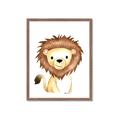 Picture of Nursery Lion _GroupedProduct_Rectangle_Portrait_Mini_ _GroupedProduct_Rectangle_Portrait_Framed_Matted_