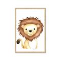 Picture of Nursery Lion _GroupedProduct_Rectangle_Portrait_Mini_ _GroupedProduct_Rectangle_Portrait_Framed_Matted_