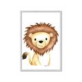 Picture of Nursery Lion _GroupedProduct_Rectangle_Portrait_Mini_ _GroupedProduct_Rectangle_Portrait_Framed_Matted_