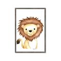 Picture of Nursery Lion _GroupedProduct_Rectangle_Portrait_Mini_ _GroupedProduct_Rectangle_Portrait_Framed_Matted_