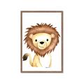 Picture of Nursery Lion _GroupedProduct_Rectangle_Portrait_Mini_ _GroupedProduct_Rectangle_Portrait_Framed_Matted_