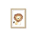 Picture of Nursery Lion _GroupedProduct_Rectangle_Portrait_Mini_ _GroupedProduct_Rectangle_Portrait_Framed_Matted_