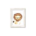 Picture of Nursery Lion _GroupedProduct_Rectangle_Portrait_Mini_ _GroupedProduct_Rectangle_Portrait_Framed_Matted_