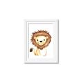 Picture of Nursery Lion _GroupedProduct_Rectangle_Portrait_Mini_ _GroupedProduct_Rectangle_Portrait_Framed_Matted_