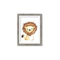 Picture of Nursery Lion _GroupedProduct_Rectangle_Portrait_Mini_ _GroupedProduct_Rectangle_Portrait_Framed_Matted_