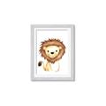 Picture of Nursery Lion _GroupedProduct_Rectangle_Portrait_Mini_ _GroupedProduct_Rectangle_Portrait_Framed_Matted_