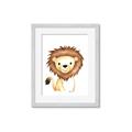 Picture of Nursery Lion _GroupedProduct_Rectangle_Portrait_Mini_ _GroupedProduct_Rectangle_Portrait_Framed_Matted_