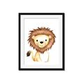 Picture of Nursery Lion _GroupedProduct_Rectangle_Portrait_Mini_ _GroupedProduct_Rectangle_Portrait_Framed_Matted_