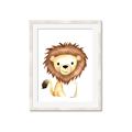 Picture of Nursery Lion _GroupedProduct_Rectangle_Portrait_Mini_ _GroupedProduct_Rectangle_Portrait_Framed_Matted_