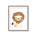 Picture of Nursery Lion _GroupedProduct_Rectangle_Portrait_Mini_ _GroupedProduct_Rectangle_Portrait_Framed_Matted_