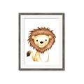 Picture of Nursery Lion _GroupedProduct_Rectangle_Portrait_Mini_ _GroupedProduct_Rectangle_Portrait_Framed_Matted_