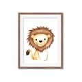 Picture of Nursery Lion _GroupedProduct_Rectangle_Portrait_Mini_ _GroupedProduct_Rectangle_Portrait_Framed_Matted_