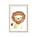 Picture of Nursery Lion _GroupedProduct_Rectangle_Portrait_Mini_ _GroupedProduct_Rectangle_Portrait_Framed_Matted_