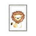 Picture of Nursery Lion _GroupedProduct_Rectangle_Portrait_Mini_ _GroupedProduct_Rectangle_Portrait_Framed_Matted_