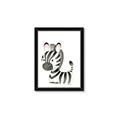 Picture of Nursery Zebra _GroupedProduct_Rectangle_Portrait_Mini_ _GroupedProduct_Rectangle_Portrait_Framed_Matted_
